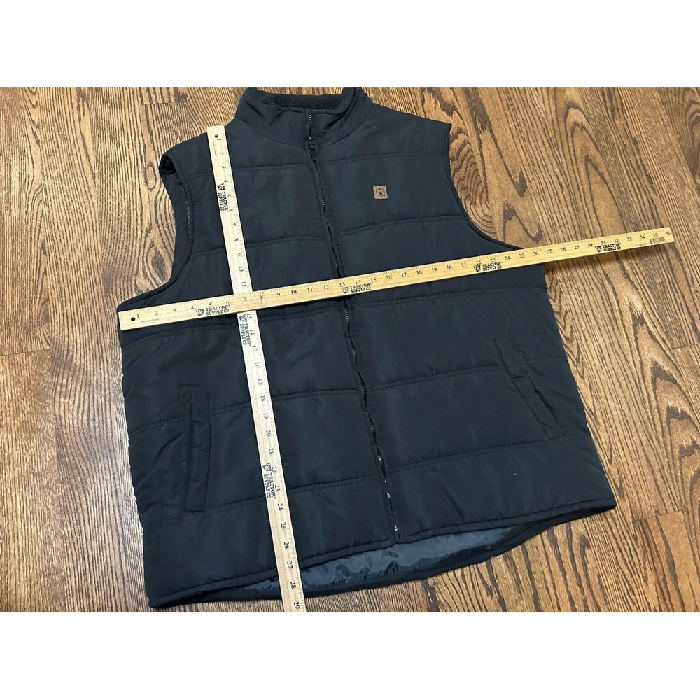 Coleman Puffer Vest Jacket Black Size XXL - Picture 3 of 7